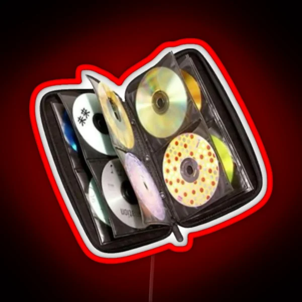Cd Album RGB Neon Sign