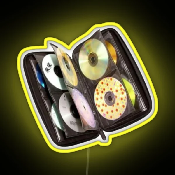 Cd Album RGB Neon Sign