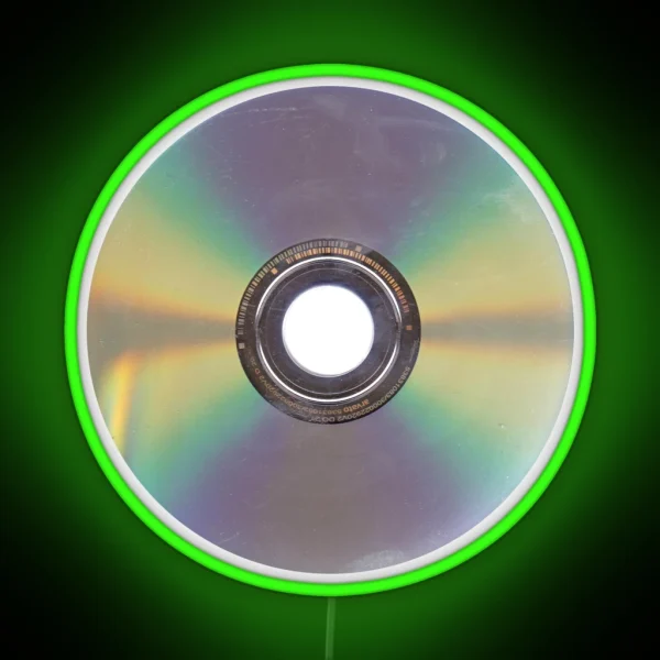 CD RGB Neon Sign