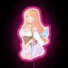 Customizable Cecilia from Rune Factory 2 RGB Neon Canvas Sign Artwork