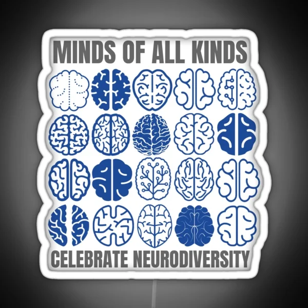 Celebrate Neurodiversity RGB Neon Sign