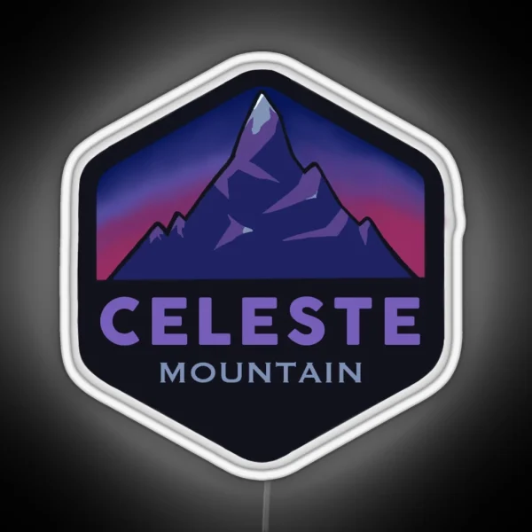 Celeste Mountain Travel Led RGB Neon Sign