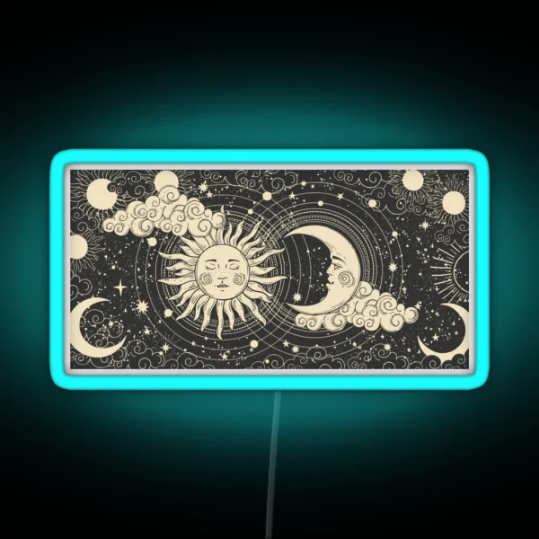 Celestial Alchemy Heavenly RGB Neon Sign