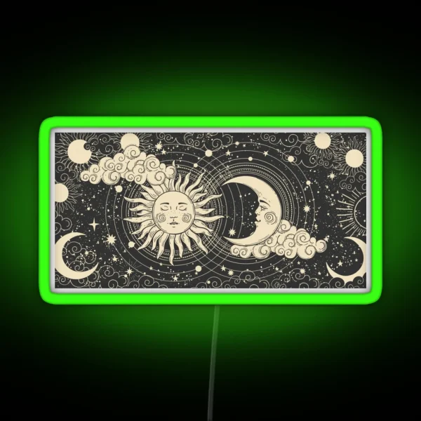 Celestial Alchemy Heavenly RGB Neon Sign
