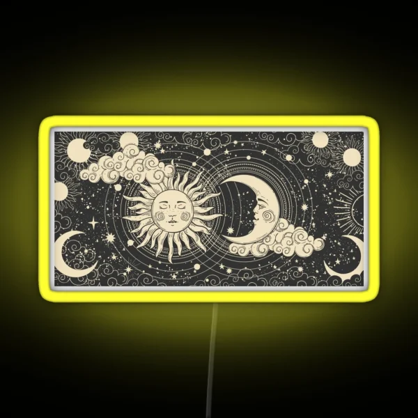 Celestial Alchemy Heavenly RGB Neon Sign