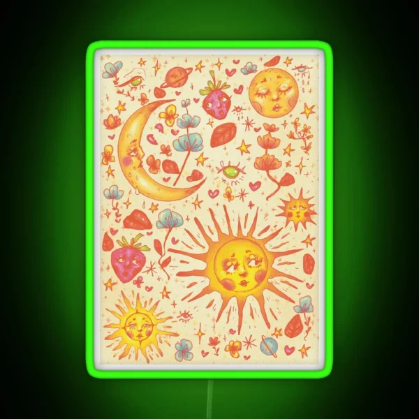 Celestial Spring RGB Neon Sign