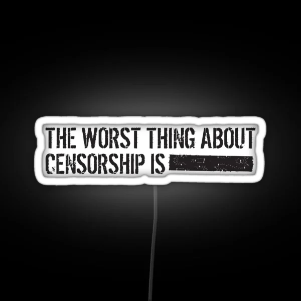 Censorship RGB Neon Sign