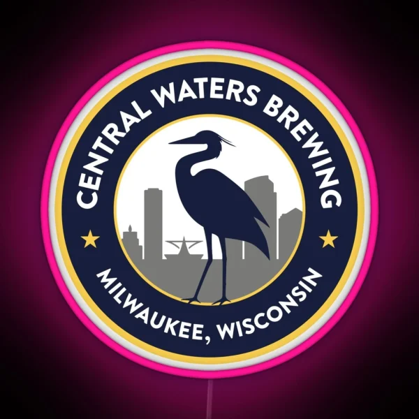 Central Waters Brewing RGB Neon Sign