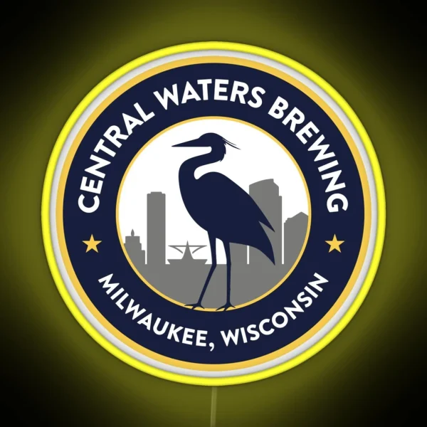 Central Waters Brewing RGB Neon Sign