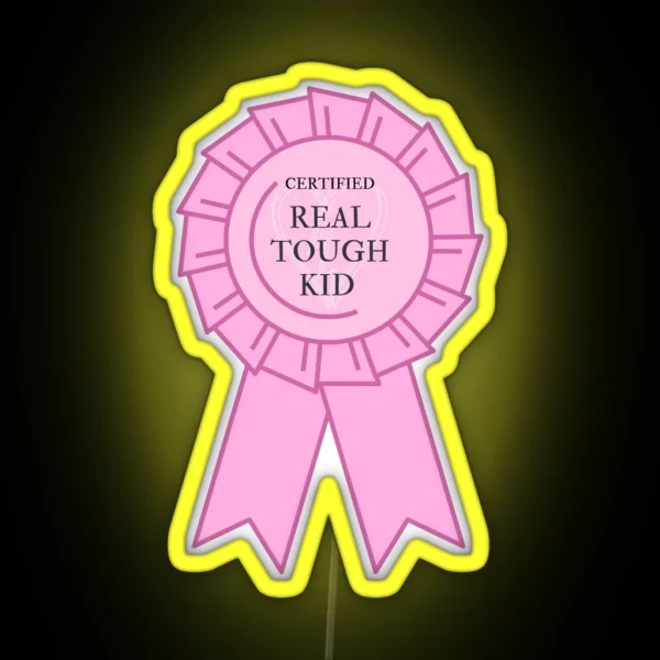 Certified Real Tough Kid RGB Neon Sign