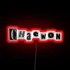 Vibrant Customizable Neon Sign with Multicolor RGB Lighting Effect Options
