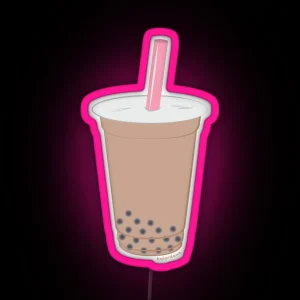 Chai Milk Bubble Tea RGB Neon Sign