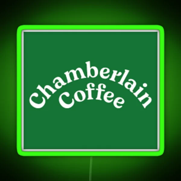 Chamberlain Coffee RGB Neon Sign