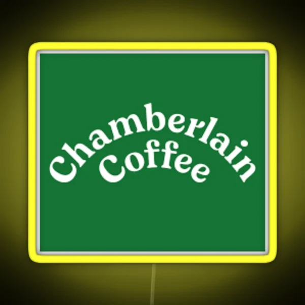 Chamberlain Coffee RGB Neon Sign