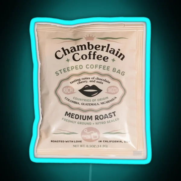 Chamberlain Coffee RGB Neon Sign
