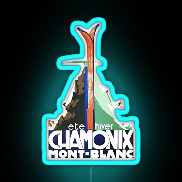 Chamonix RGB Neon Sign