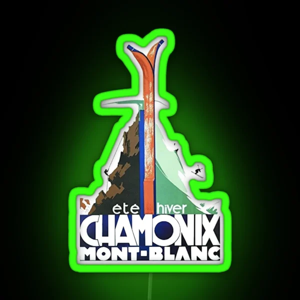 Chamonix RGB Neon Sign