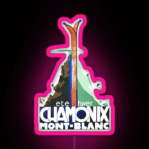 Chamonix RGB Neon Sign