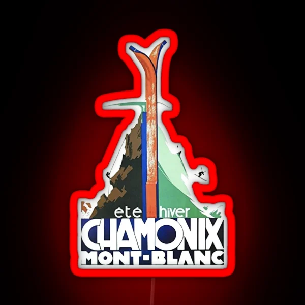 Chamonix RGB Neon Sign