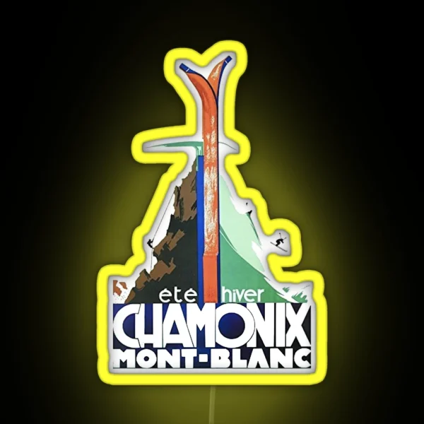 Chamonix RGB Neon Sign