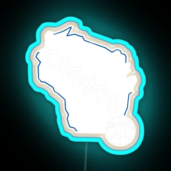 Champs 2021 RGB Neon Sign