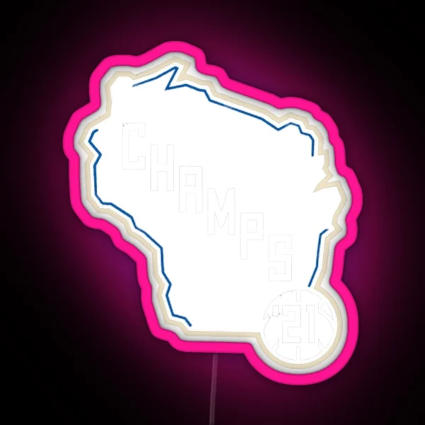 Champs 2021 RGB Neon Sign
