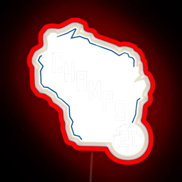 Champs 2021 RGB Neon Sign