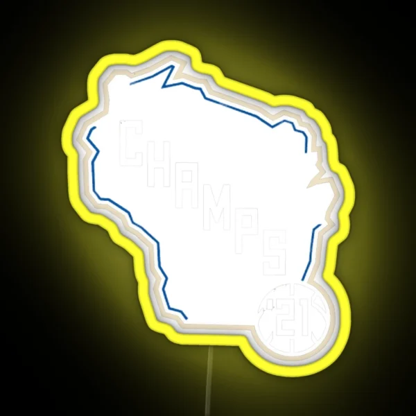 Champs 2021 RGB Neon Sign