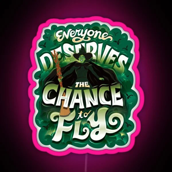 Chance To Fly RGB Neon Sign