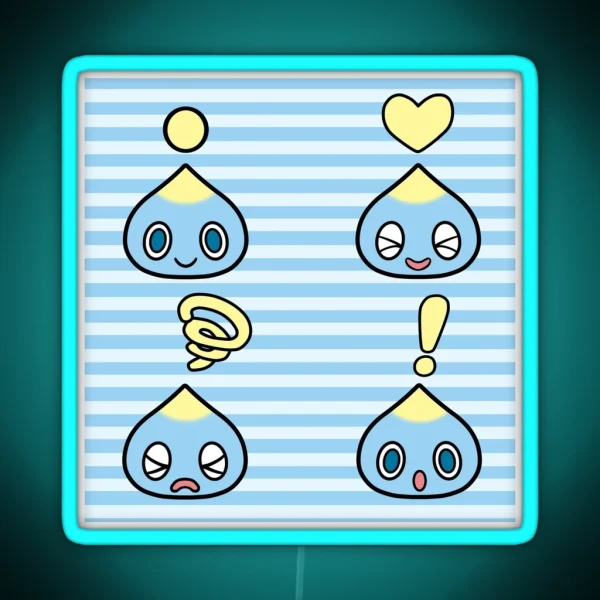Chao Expressions RGB Neon Sign