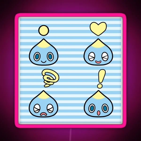 Chao Expressions RGB Neon Sign