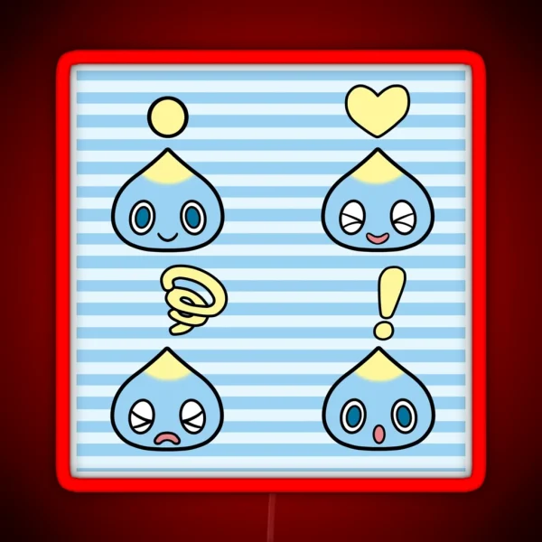 Chao Expressions RGB Neon Sign