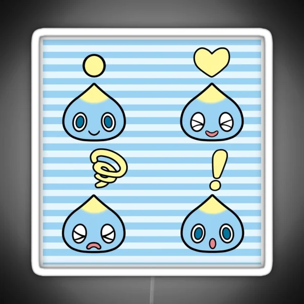 Chao Expressions RGB Neon Sign