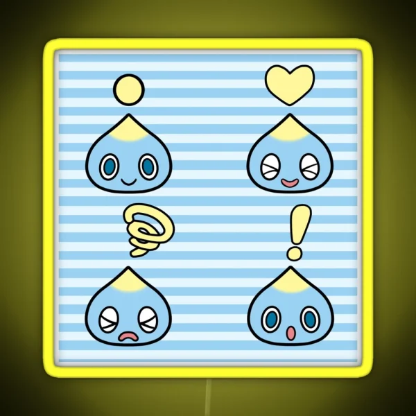 Chao Expressions RGB Neon Sign