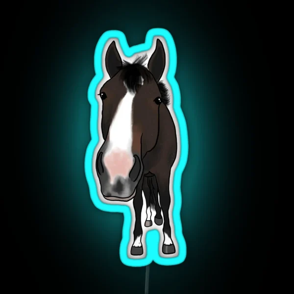 Chao Thoroughbred RGB Neon Sign