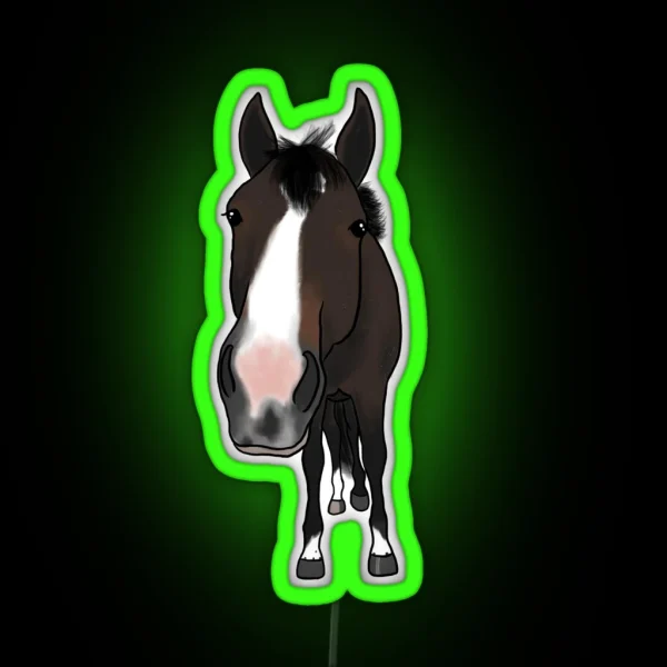 Chao Thoroughbred RGB Neon Sign