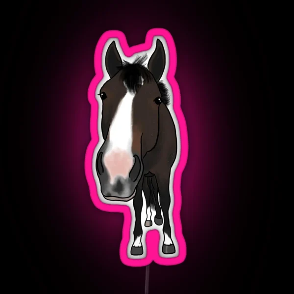 Chao Thoroughbred RGB Neon Sign