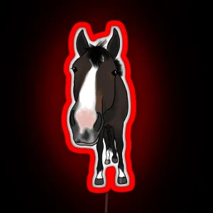 Chao Thoroughbred RGB Neon Sign