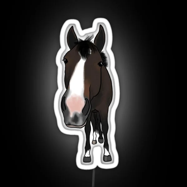 Chao Thoroughbred RGB Neon Sign