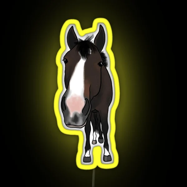 Chao Thoroughbred RGB Neon Sign