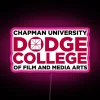 RGB LED Artistic Neon Sign for Chapman University's Film Department
