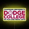 Chapman University's Dodge College of Film and Media Arts Sign