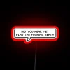 Bold Feminine Typography in Neon Light with Speech Bubble Design