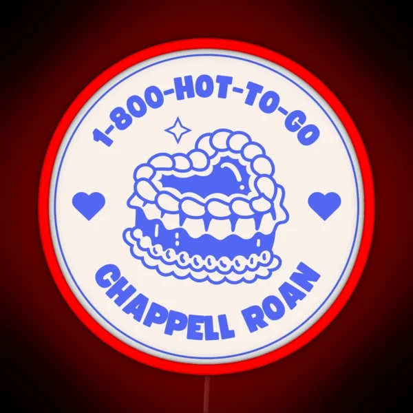 Chappell Roan Hot To Go Lyrics Midwest Princess RGB Neon Sign