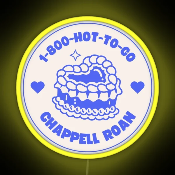 Chappell Roan Hot To Go Lyrics Midwest Princess RGB Neon Sign
