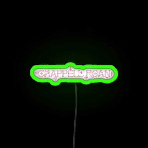 Chappell Roan Logo RGB Neon Sign