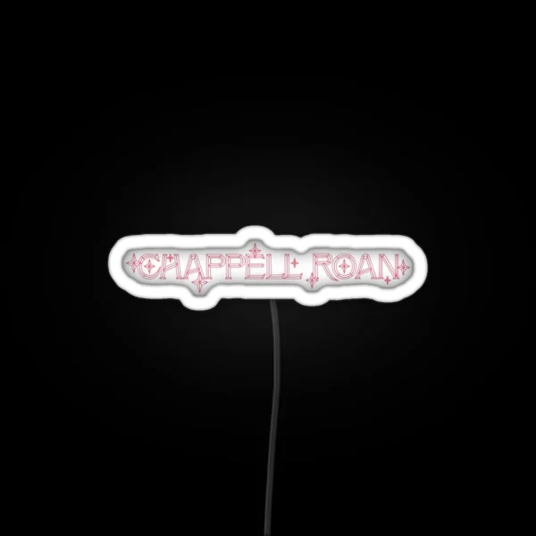 Chappell Roan Logo RGB Neon Sign