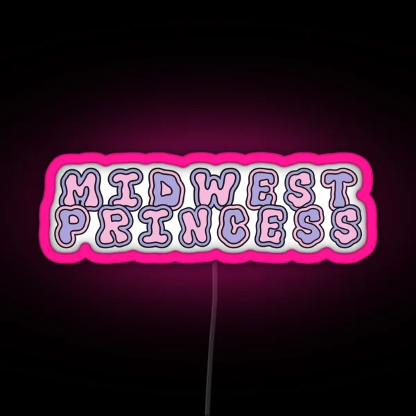 Chappell Roan Midwest Princess Pink Pony Club RGB Neon Sign
