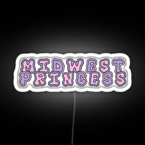 Chappell Roan Midwest Princess Pink Pony Club RGB Neon Sign