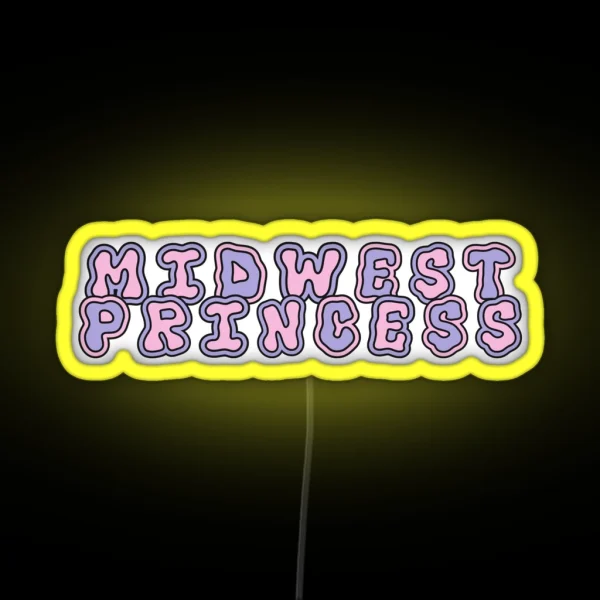 Chappell Roan Midwest Princess Pink Pony Club RGB Neon Sign